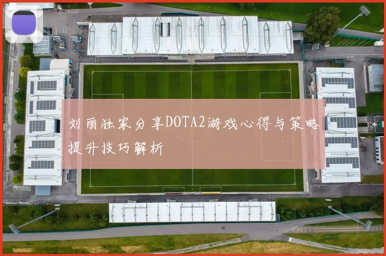 刘丽独家分享DOTA2游戏心得与策略提升技巧解析